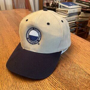 Men's Underwater Construction Corporation Divers Metal Buckle Strap Baseball Hat